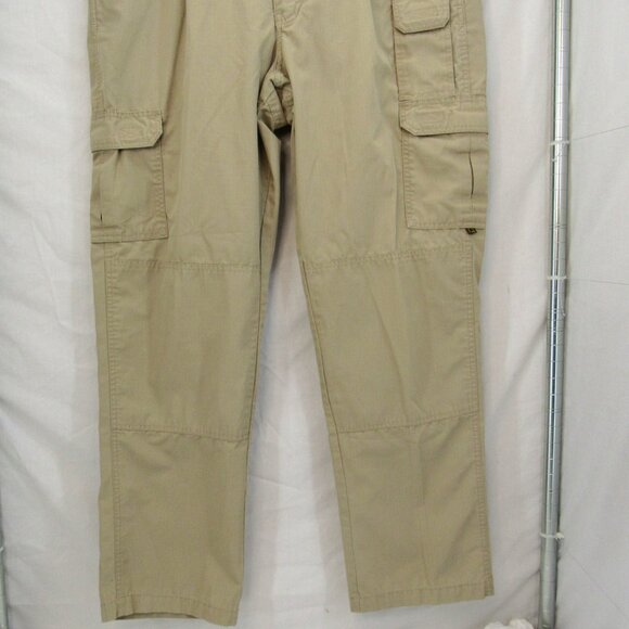 Propper Men's Khaki Cargo Pocket Stretch Waist Straight Leg High Rise 40/34 - Picture 2 of 9